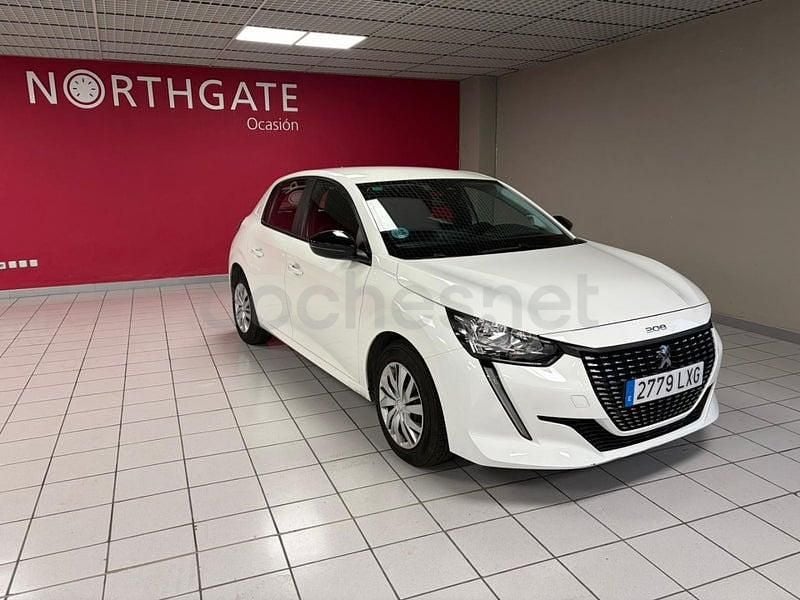 Usado Peugeot 208 Active 100 CV (73 kW) 2021 Blanco Utilitario