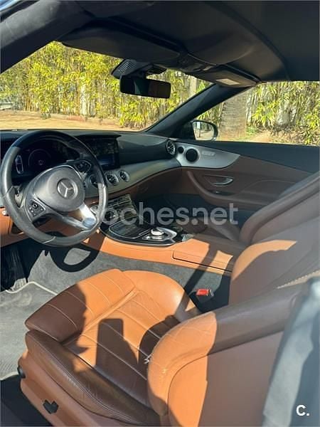 Negro Usado 2017 Mercedes E200 Descapotable | 34.000 € (Precio justo) - Imagen 1/2