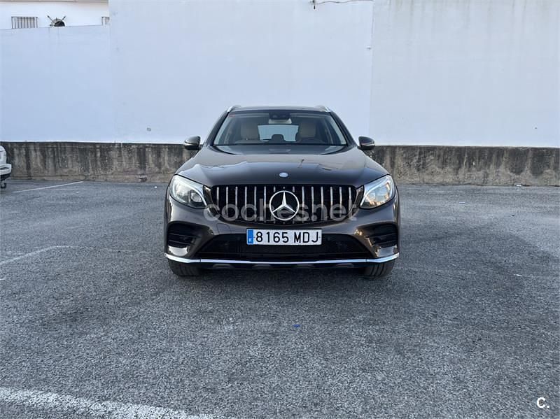 Usado Mercedes GLC250 AMG line 204 CV (150 kW) 2016 Marrón SUV