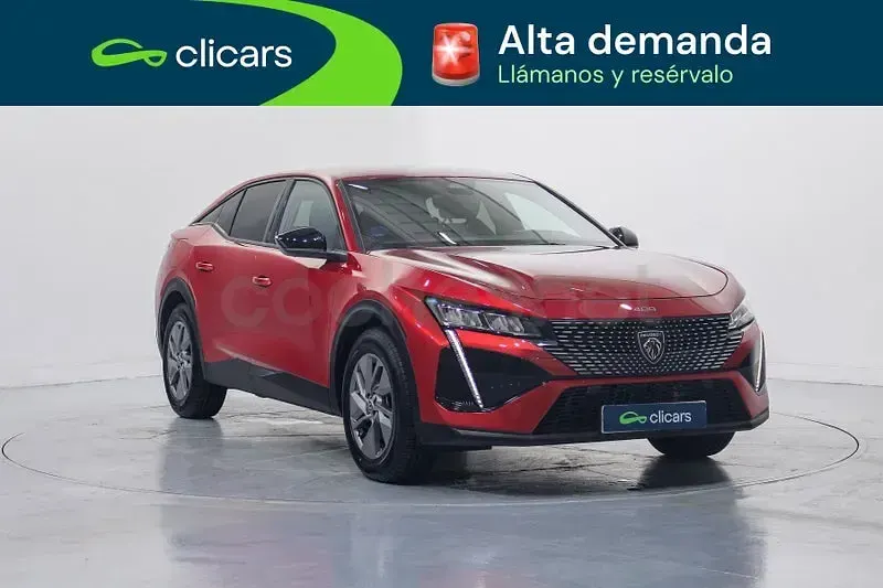 Usado Peugeot 408 Allure 181 CV (133 kW) 2024 Rojo SUV