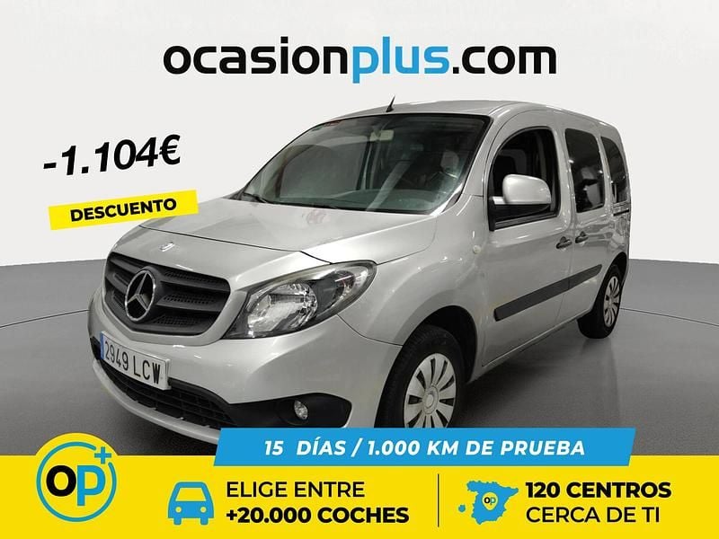 Gris Usado 2019 Mercedes Citan 109 Familiar | 12.150 € (Precio justo) - Imagen 1/4