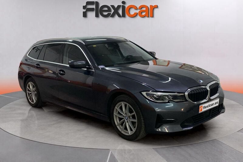 Gris Usado 2019 BMW 320 Familiar | 19.970 € (Precio justo) - Imagen 1/4