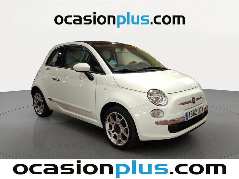 Używany Fiat 500 Lounge 69 KM (50 kW) 2015 Biały Hatchback