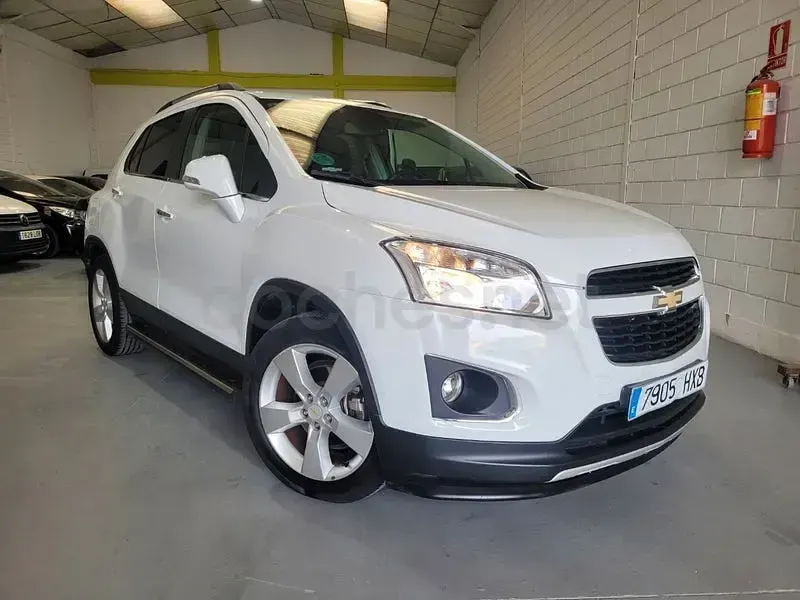 Usado Chevrolet Trax LT 115 CV (84 kW) 2014 Blanco SUV