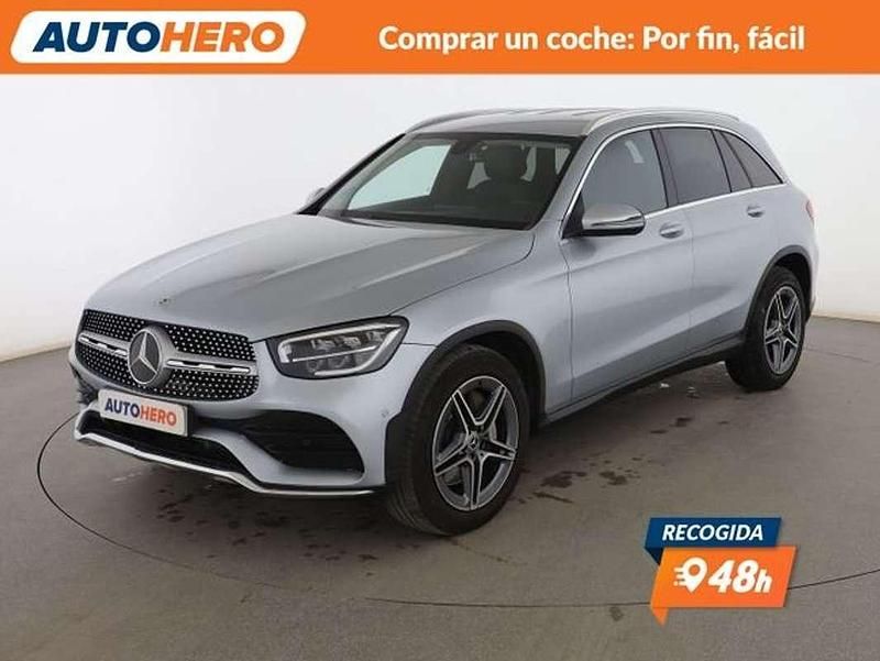 Gris Usado 2021 Mercedes GLC200 AMG line SUV | 34.726 € (Super precio) - Imagen 1/3