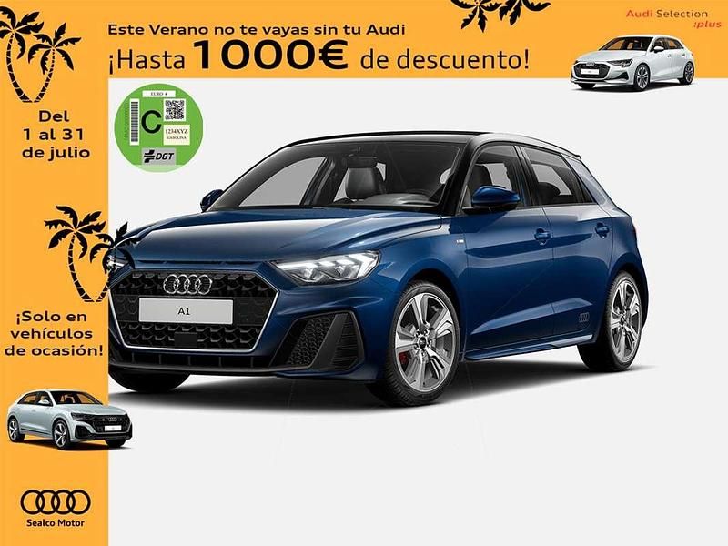 Azul Usado 2023 Audi A1 Sportback Competition Utilitario | 33.490 € - Imagen 1/4