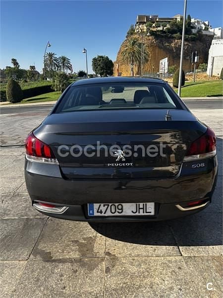 Usado Peugeot 508 Active 150 CV (110 kW) 2018 Negro Berlina