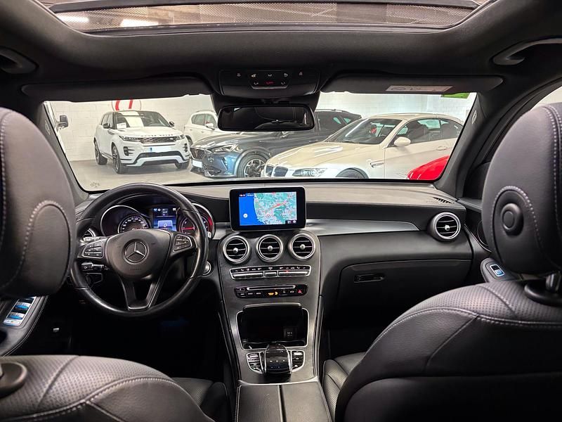 Usado Mercedes GLC250 AMG 211 CV (155 kW) 2018 Azul cavansita SUV