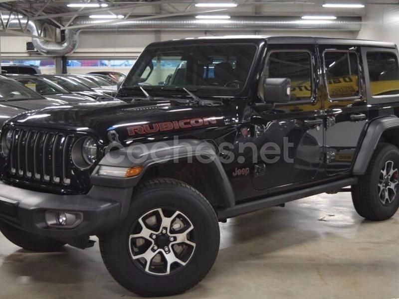 Usado Jeep Wrangler Rubicon 270 CV (198 kW) 2021 Negro SUV