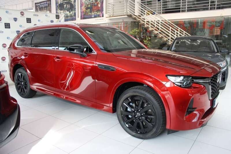 Rojo Nuevo 2025 Mazda CX-80 Homura-Line SUV | 55.900 € (Buen precio) - Imagen 1/4
