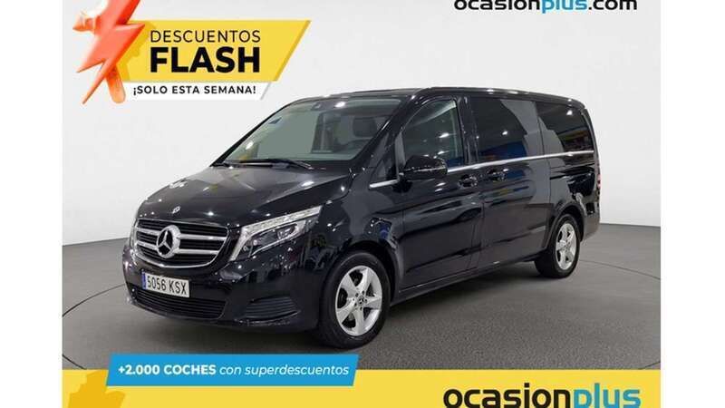 Negro Usado 2019 Mercedes V220 Avantgarde Monovolumen | 39.909 € (Precio justo) - Imagen 1/4