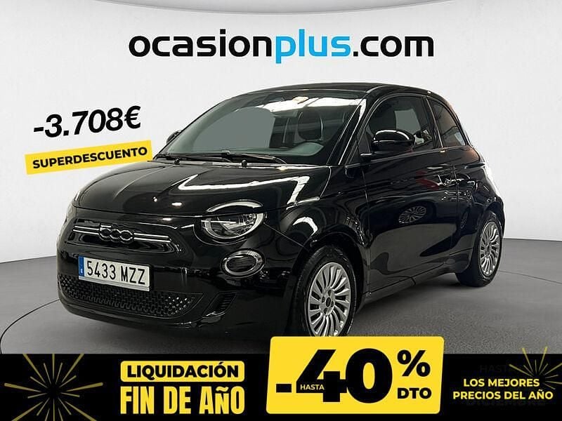 Negro Usado 2022 Fiat 500e Action Utilitario | 12.350 € (Precio justo) - Imagen 1/4