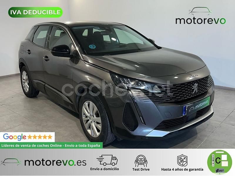 Gris / plata Usado 2022 Peugeot 3008 Active SUV | 17.990 € (Buen precio) - Imagen 1/4