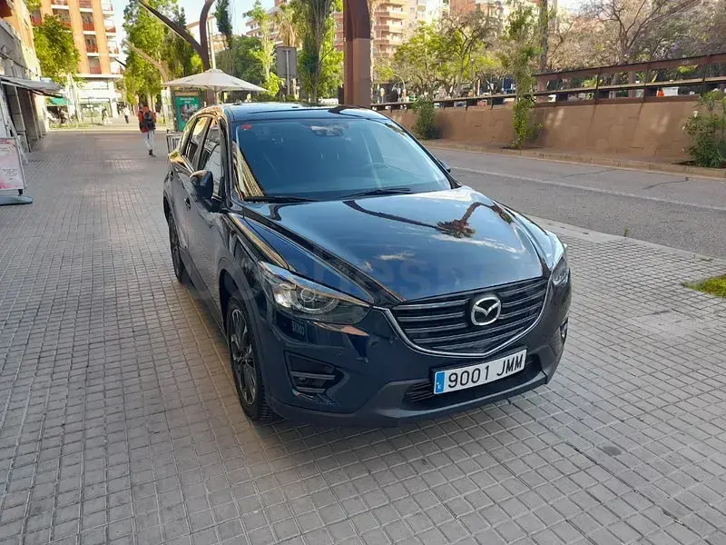 Usado Mazda CX-5 Style 150 CV (110 kW) 2016 Azul SUV