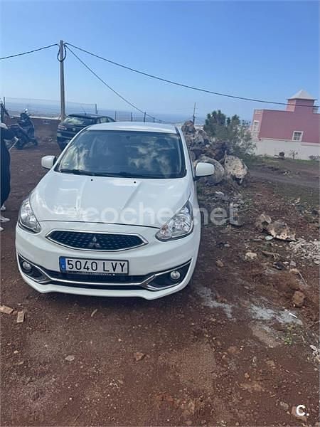 Usado Mitsubishi Space Star Motion 80 CV (58 kW) 2019 Blanco Utilitario