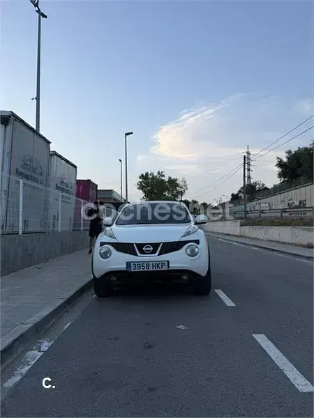 Usado Nissan Juke Shiro 110 CV (80 kW) 2012 Blanco SUV