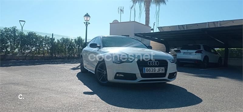 Usado Audi A5 Sportback 150 CV (110 kW) 2015 Blanco Utilitario