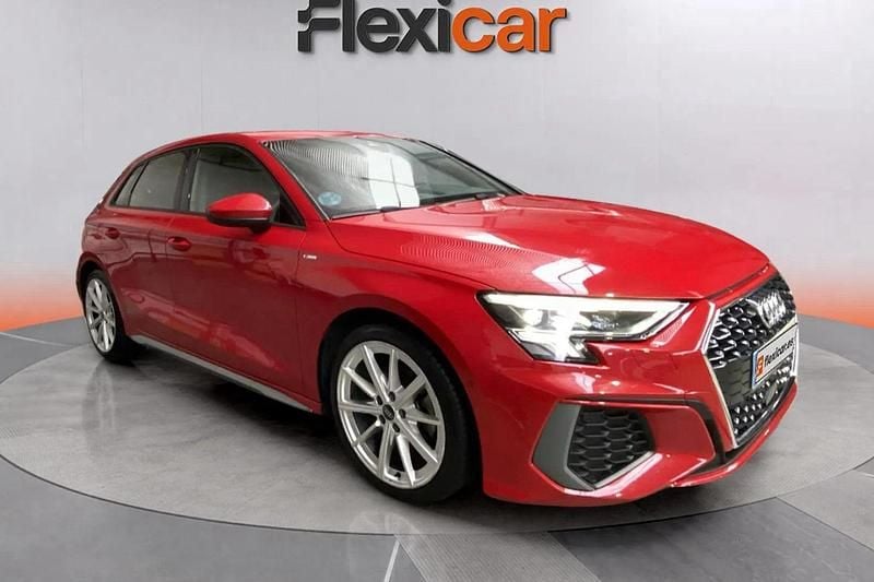 Rojo Usado 2023 Audi A3 S-Line Berlina | 24.290 € (Super precio) - Imagen 1/4