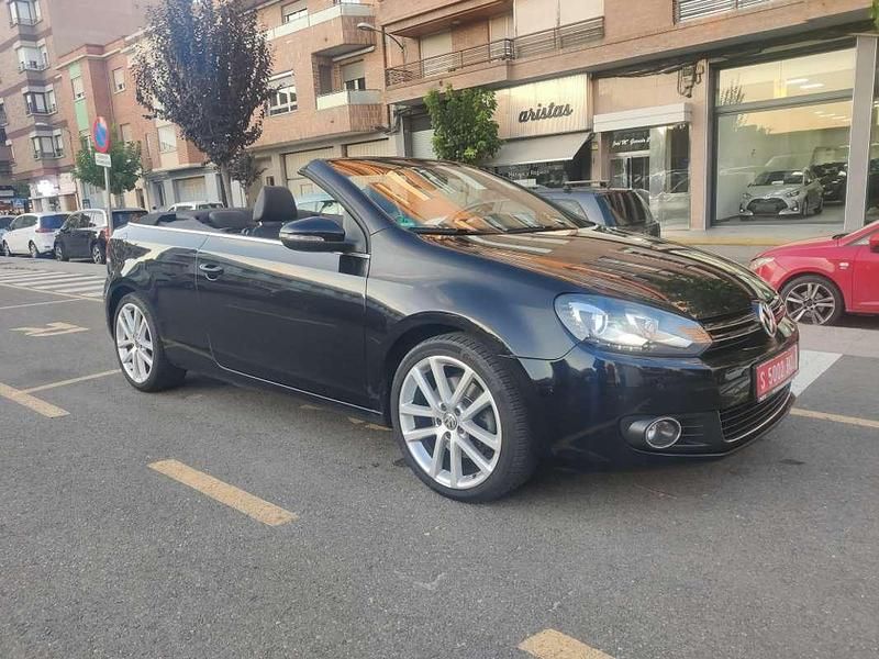 Negro Usado 2011 VW Golf Cabriolet Descapotable | 11.800 € (Precio justo) - Imagen 1/4