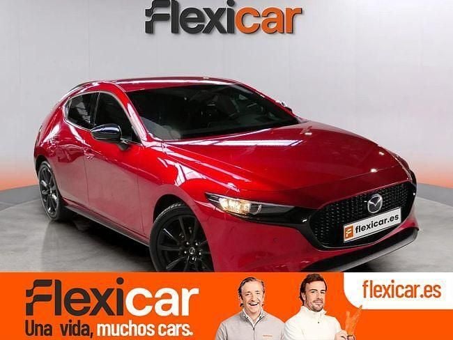 Rojo Usado 2023 Mazda 3 Homura-Line Berlina | 26.990 € (Precio justo) - Imagen 1/4