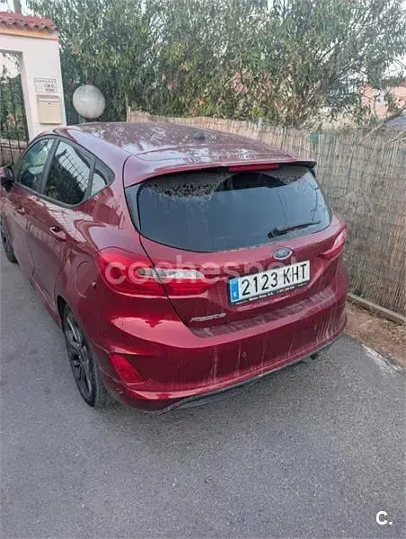 Usado Ford Fiesta ST-Line 125 CV (91 kW) 2018 Rojo Utilitario