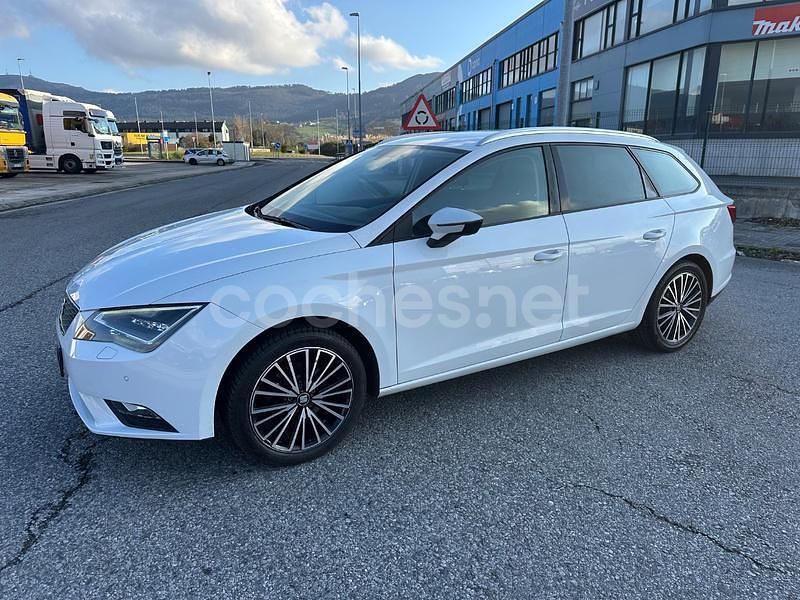 Blanco Usado 2016 Seat Leon Style Familiar | 8990 € (Buen precio) - Imagen 1/4
