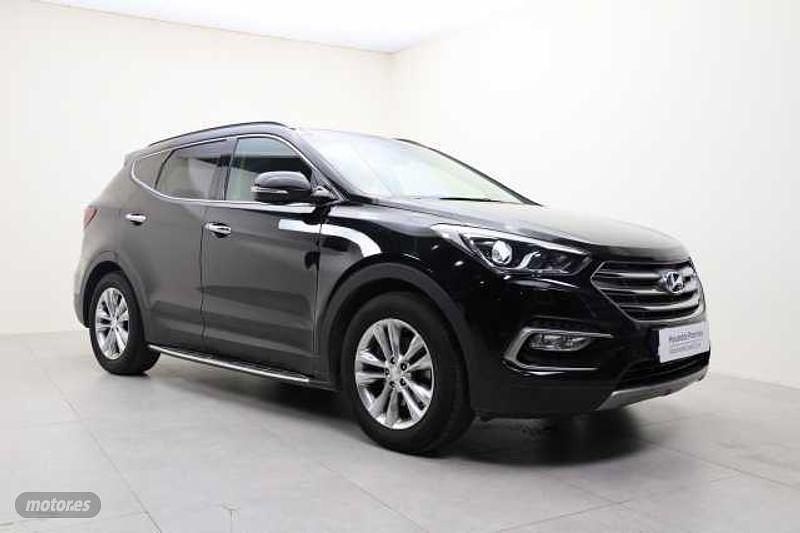 Usado Hyundai Santa Fe 200 CV (147 kW) 2016 Negro SUV