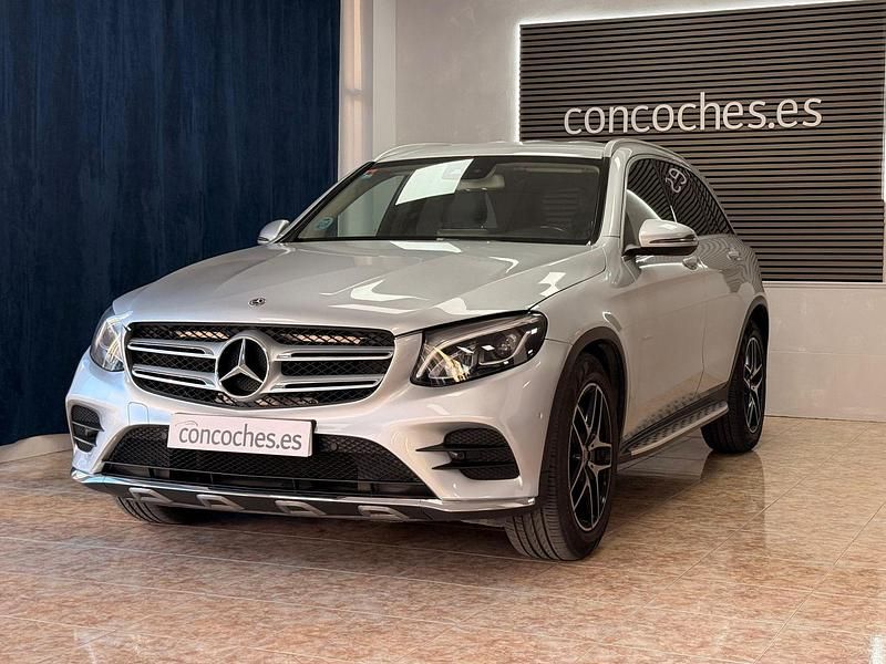 Usado Mercedes GLC220 170 CV (125 kW) 2019 Gris
