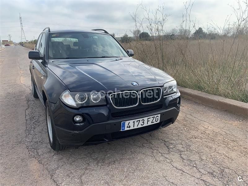 Usado BMW X3 150 CV (110 kW) 2008 Negro SUV