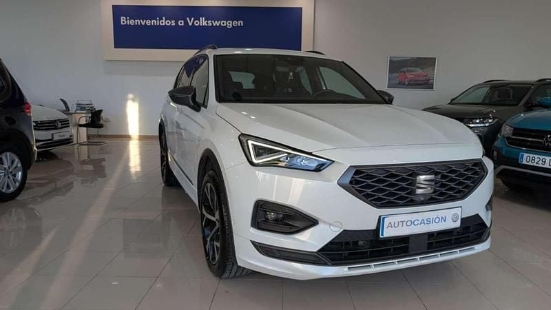Usado Seat Tarraco FR 150 CV (110 kW) 2022 Blanco SUV