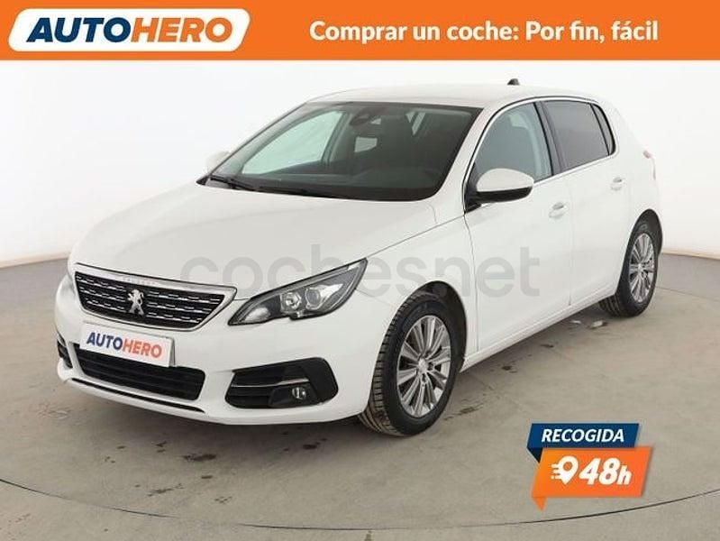 Usado Peugeot 308 Allure 130 CV (95 kW) 2020 Blanco Berlina