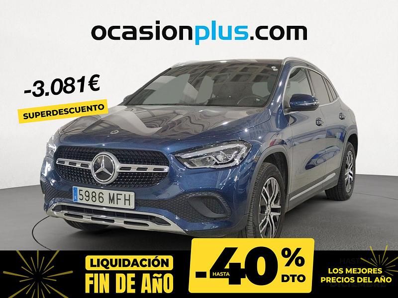 Azul Usado 2023 Mercedes GLA200 SUV | 33.900 € (Precio justo) - Imagen 1/4