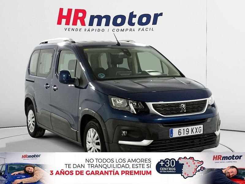 Usado Peugeot Rifter Active 102 CV (75 kW) 2019 Azul Monovolumen