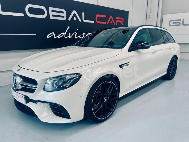 Blanco Usado 2018 Mercedes E63 AMG Familiar | 79.900 € - Imagen 1/4