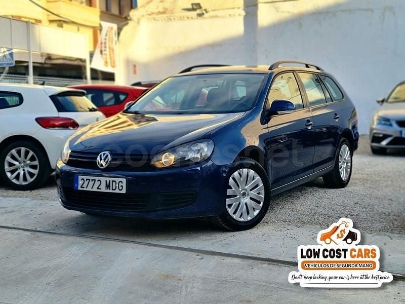 Azul Usado 2011 VW Golf Advance Familiar | 6900 € (Buen precio) - Imagen 1/4