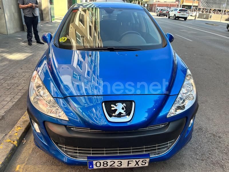 Usado Peugeot 308 Premium 136 CV (100 kW) 2007 Azul Berlina