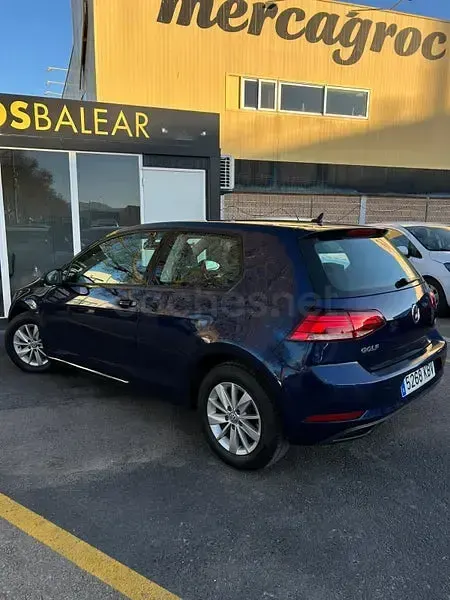 Usado VW Golf VII Advance 110 CV (80 kW) 2017 Azul Berlina