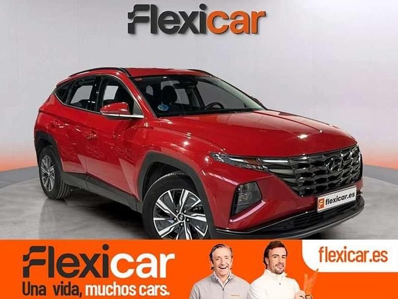 Rojo Usado 2021 Hyundai Tucson SUV | 22.690 € (Precio justo) - Imagen 1/4