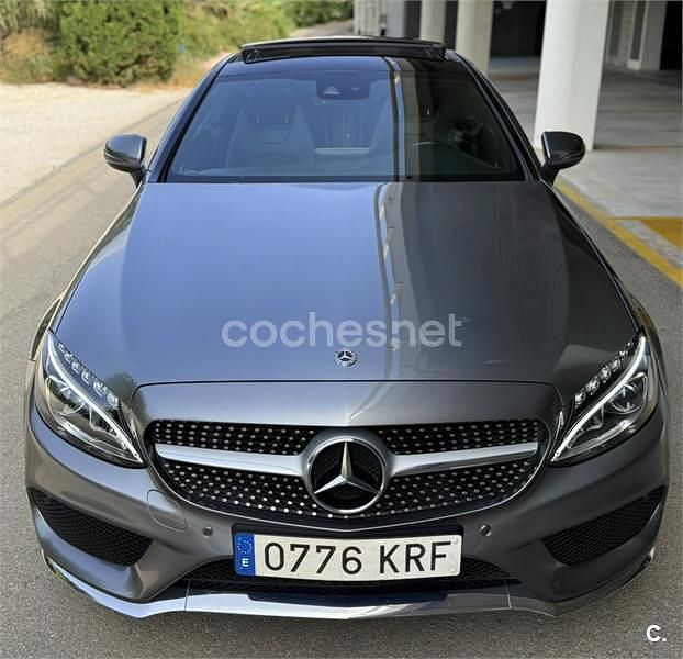 Usado Mercedes C220 170 CV (125 kW) 2018 Gris / plata Coupe