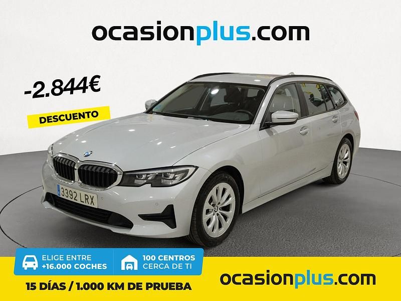 Gris Usado 2021 BMW 318 Familiar | 20.950 € (Precio justo) - Imagen 1/4