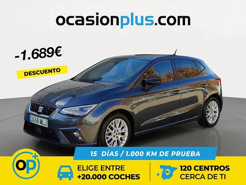 Usado Seat Ibiza FR 110 CV (80 kW) 2023 Gris Berlina