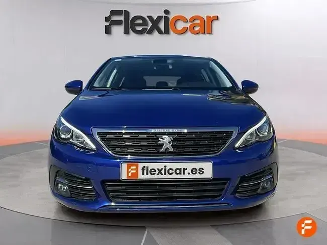 Usado Peugeot 308 Access 130 CV (95 kW) 2020 Azul Berlina