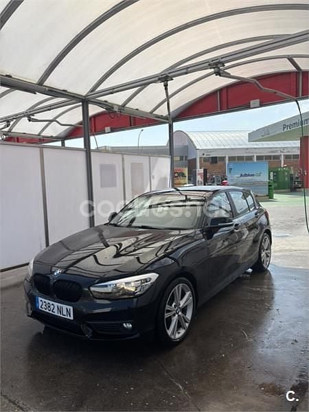 Usado BMW 116 Sport Line 109 CV (80 kW) 2017 Negro Utilitario