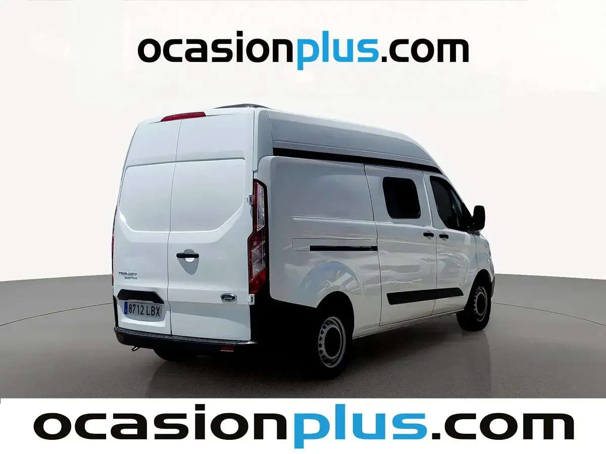 Usado Ford Transit Custom Trend 131 CV (96 kW) 2019 Blanco Berlina