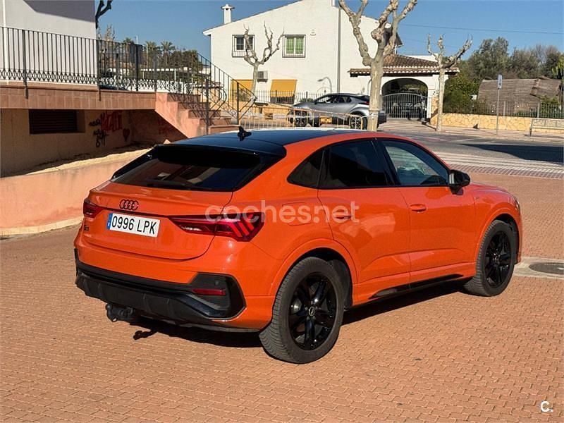 Usado Audi Q3 Sportback S-Line 150 CV (110 kW) 2021 Naranja SUV