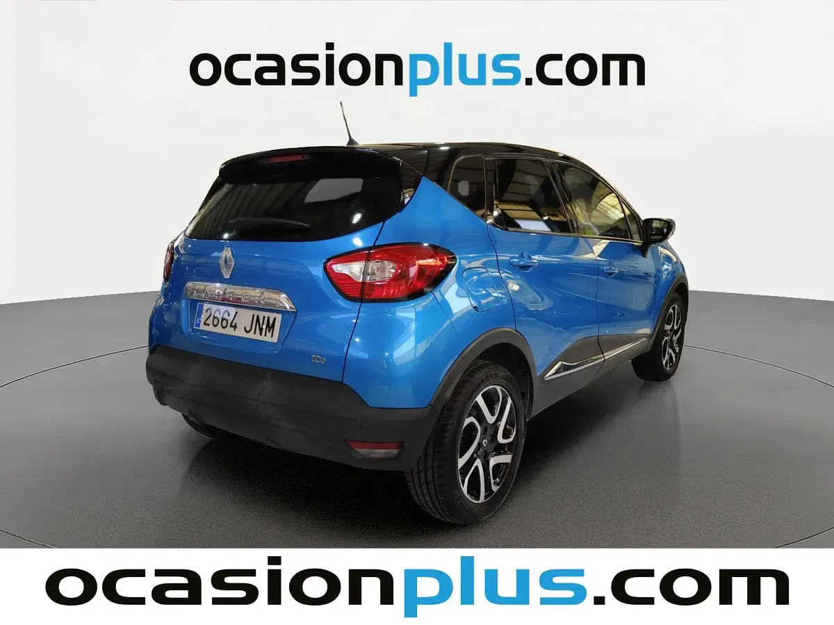 Usado Renault Captur Zen 90 CV (66 kW) 2016 Azul SUV