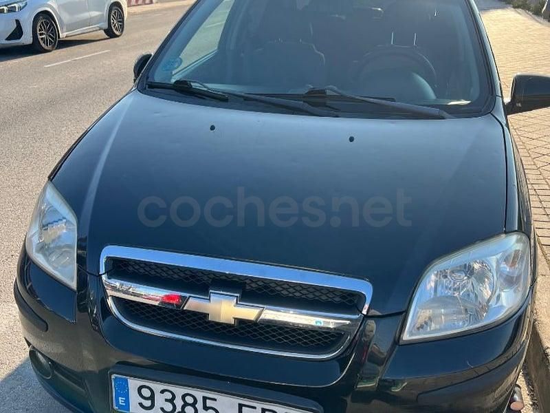 Usado Chevrolet Aveo LT 94 CV (69 kW) 2006 Negro Berlina