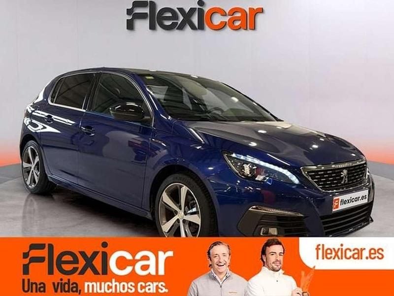 Usado Peugeot 308 GT-line 131 CV (96 kW) 2019 Azul Utilitario