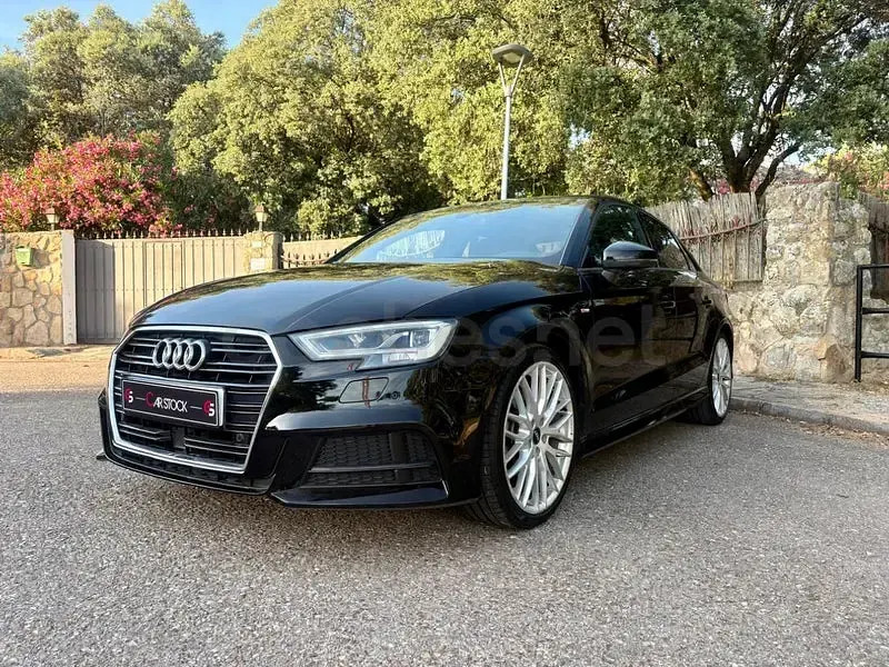 Usado Audi A3 S-Line 150 CV (110 kW) 2020 Negro Berlina