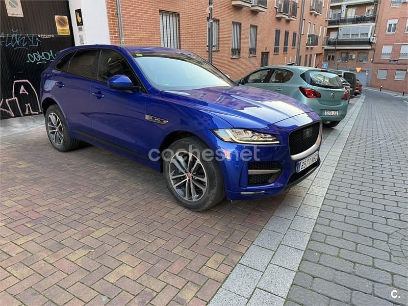 Usado Jaguar F-Pace R-Dynamic 250 CV (183 kW) 2020 Azul SUV